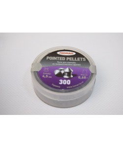 Пули «Люман» Pointed pellets 4,5 мм, 0,68 г (300 штук)