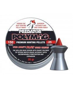 Пули JSB Predator Polymag 6,35 мм, 1,68 г (150 штук)