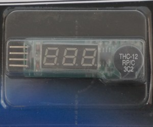 Тестер/индикатор напряжения LiPo Low Voltage Alarm (1-4s)