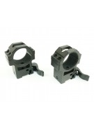 Кольца 30 мм Patriot BH-RS36, быстросъемные на «ласточкин хвост» (высокие H=22 мм, блистер)