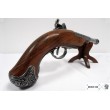 Макет пистолет кремневый леворукий, сталь (Индия, XVIII век) DE-1296-G - фото № 7
