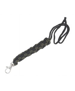 Темляк с карабином Geoline Survival Green&black