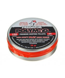 Пули JSB Predator Polymag 6,35 мм, 1,68 г (150 штук)