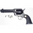 Сигнальный револьвер Colt Peacemaker M1873 (черный) - фото № 8