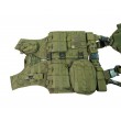 Разгрузочный жилет UTG Leapers тактический, 10 предметов, зеленый (PVC-V747KTG) - фото № 5