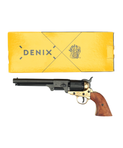 Макет револьвер Colt Navy, латунь (США, 1851 г.) DE-1083-L