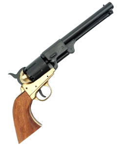 Макет револьвер Colt Navy, латунь (США, 1851 г.) DE-1083-L