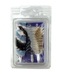 Набор ершей MegaLine в блистере, 3 ерша (латунь, пуховик, пластик) 20 к.