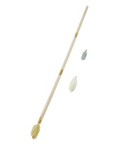 Набор для чистки Stil Crin в п/э пакете, дерев. шомпол, 3 ерша, 16 к.