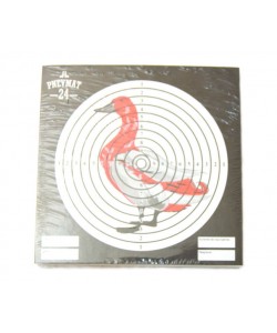 Мишени для пневматики Pnevmat24 «Утка», 140x140 мм (50 штук)