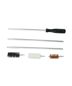 Набор для чистки ружей, кал.12 мм в прозр. кейсе алюм. шомполом