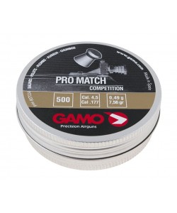 Пули для пневматики Gamo Pro Match 4,5 мм, 0,49 г (500 штук)