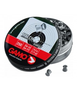 Пули для пневматики Gamo Match 4,5 мм, 0,49 г (250 штук)