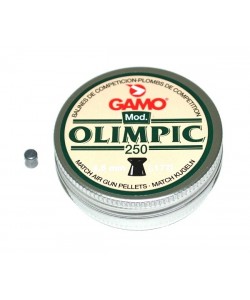 Пули для пневматики Gamo Olimpic 4,5 мм, 0,49 г (250 штук)