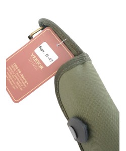 Патронташ Vektor закрытый капроновый с газырями и ремнем из нат. кожи (П-47)