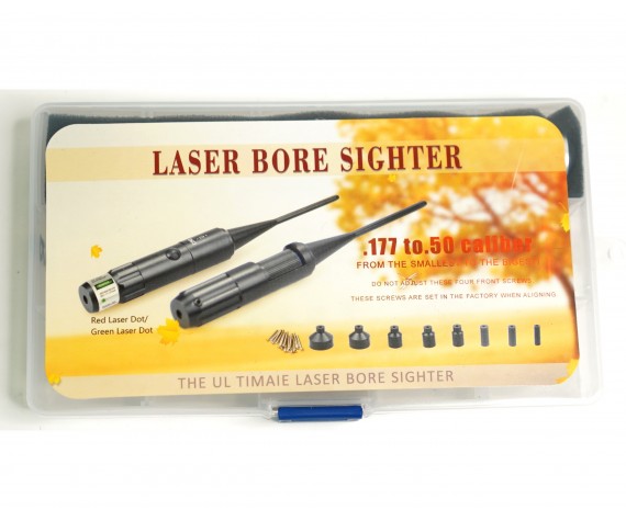 Лазер холодной пристрелки универсальный для нарезных калибров от 5,5 до 12,7 мм