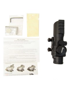 Призматический прицел Sniper 4x32, подсветка, на Weaver (PM4x32SB)