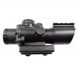 Призматический прицел Sniper 4x32, подсветка, на Weaver (PM4x32SB) - фото № 7
