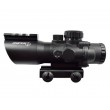 Призматический прицел Sniper 4x32, подсветка, на Weaver (PM4x32SB) - фото № 6