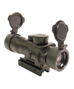 Призматический прицел Sutter 4x32, Mil-Dot, подсветка, на Weaver