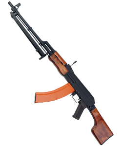 Страйкбольный пулемет Cyma РПКС-74, дерево, складной приклад (CM.052S)