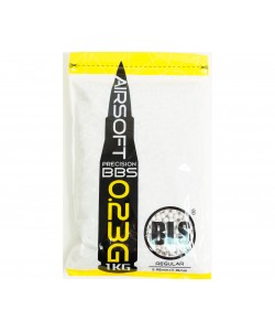 Шары для страйкбола BLS 0,23 г, 4300 штук (1 кг, белые) 1KG-H23