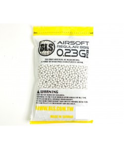 Шары для страйкбола BLS 0,23 г, 4300 штук (1 кг, белые) 1KG-H23