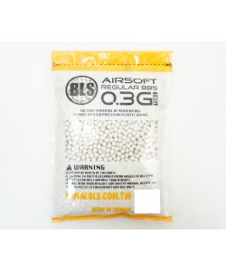 Шары для страйкбола BLS 0,30 г, 3300 штук (1 кг, белые) 1KG-H30