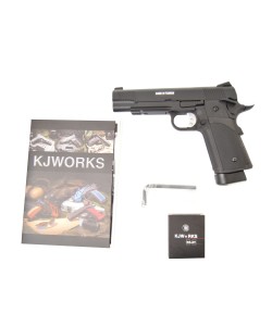 Страйкбольный пистолет KJW KP-05 Colt M1911 Hi-Capa CO₂ GBB