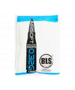 Шары для страйкбола BLS 0,32 г, 3100 штук (1 кг, белые) 1KG-P32