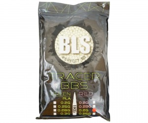 Шары трассерные BLS Tracer 0,20 г, 5000 штук (1 кг, зеленые) 1KG-TR20G