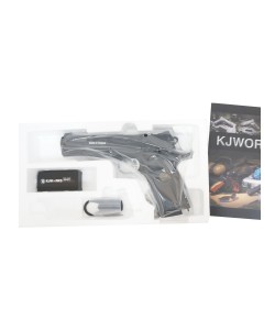 Страйкбольный пистолет KJW KP-07 Colt M1911 M.E.U. Gas GBB Black