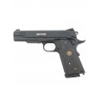 Страйкбольный пистолет KJW KP-07 Colt M1911 M.E.U. CO₂ GBB Black - фото № 1