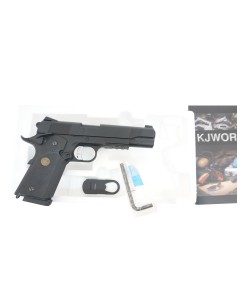 Страйкбольный пистолет KJW KP-07 Colt M1911 M.E.U. CO₂ GBB Black