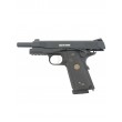 Страйкбольный пистолет KJW KP-07 Colt M1911 M.E.U. CO₂ GBB Black - фото № 5
