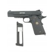 Страйкбольный пистолет KJW KP-07 Colt M1911 M.E.U. CO₂ GBB Black - фото № 4