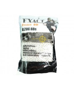 Шары для страйкбола Exact 0,20 г, 5000 штук (1 кг, белые)