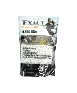 Шары для страйкбола Exact 0,25 г, 4000 штук (1 кг, белые)