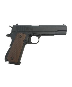Страйкбольный пистолет KJW Colt M1911A1 CO₂ GBB Black