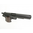 Страйкбольный пистолет KJW Colt M1911A1 Gas GBB Black - фото № 7