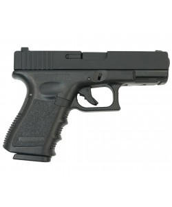 Страйкбольный пистолет KJW KP-23 Glock G23 Gas Black, металл. затвор