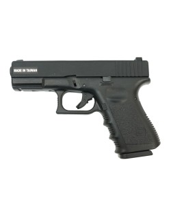 Страйкбольный пистолет KJW KP-23 Glock G23 Gas Black, металл. затвор