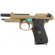 Страйкбольный пистолет WE Beretta M9A1 Rail Tan (WE-M009) - фото № 4