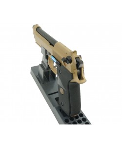 Страйкбольный пистолет WE Beretta M9A1 Rail Tan (WE-M009)
