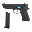 Страйкбольный пистолет WE Beretta M92 GBB Black (WE-M001) - фото № 4