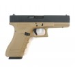 Страйкбольный пистолет WE Glock-17 Gen.3 Tan (WE-G001A-TN) - фото № 2