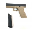 Страйкбольный пистолет WE Glock-17 Gen.3 Tan (WE-G001A-TN) - фото № 4