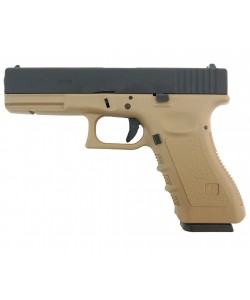 Страйкбольный пистолет WE Glock-17 Gen.3 Tan (WE-G001A-TN)