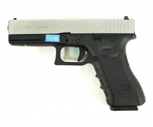 Страйкбольный пистолет WE Glock-17 Gen.3 Silver (WE-G001A-SV)