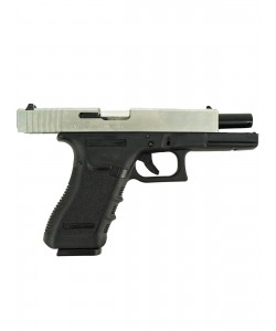 Страйкбольный пистолет WE Glock-17 Gen.3 Silver (WE-G001A-SV)
